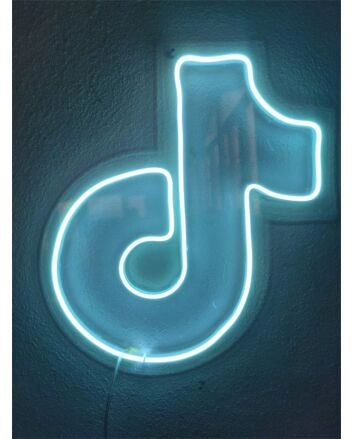 Brighten Your Space: Custom Tiktok LED Neon Sign for Bars, Weddings, and Trendy Home Decor.
