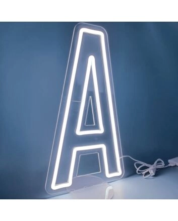 Brighten Your Space: Personalize Your Office, Bar, or Wedding with Customized LED Neon Light Letter A LED Neon Sign