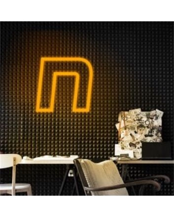 Brighten Your Birthday, Wedding, and Home Decor with Customized LED Neon Light Letter N Neon Sign.