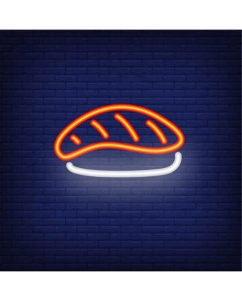 Brighten Your Kitchen or Sushi Bar Ambiance with Cute Mini Sushi LED Neon Sign.