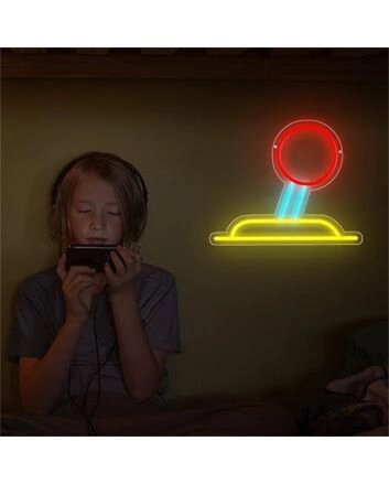 Light Up Your Gaming Room, Bar, or Man Cave with the Dimmable Retro Game LED Neon Sign