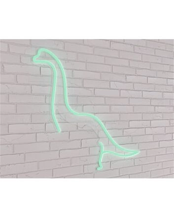 Brighten Your Space: Dino LED Neon Sign for Creative Home Decor, Playful Office Atmosphere, and Vibrant Party Themes