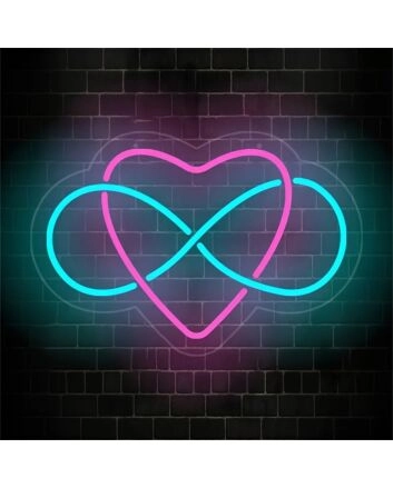 Celebrate Romance in Every Setting with Eternal Love LED Neon Sign - Perfect for Weddings, Parties, and Home Decor.