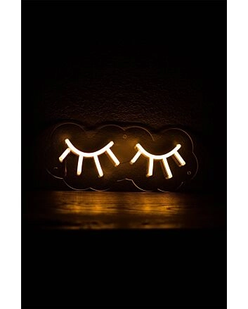 Brighten Up Your Beauty Salon or Makeup Room with the Eyelash LED Neon LED Sign.