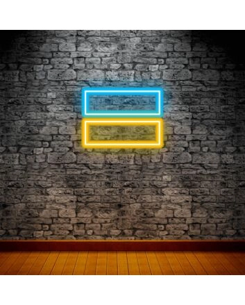 Showcase Patriotic Elegance in Your Home, Office, or Event with the Flag Of Ukraine LED Neon Sign.