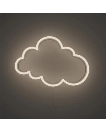 Brighten Up Your Space: Home Decor Cloud LED Neon Sign Perfect for Office, Bars, and Cozy Evenings at Home.