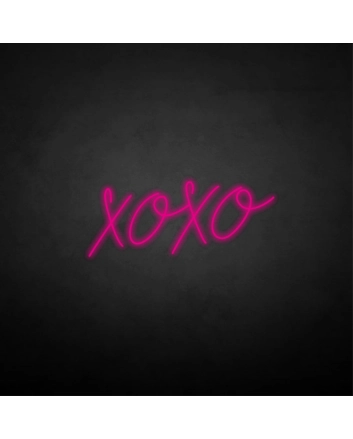 XOXO neon sign