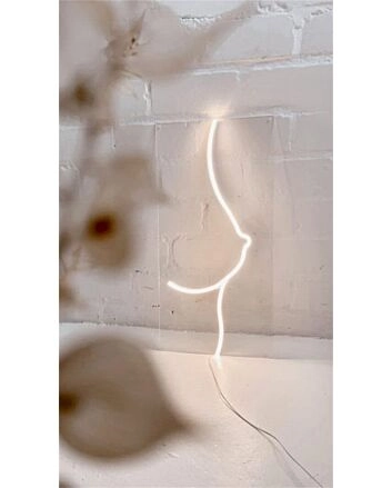 Brighten Your Special Moments: LED Side Boob Happinest LED Neon for Weddings, Bars, and Home Decor