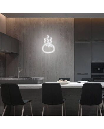 Brighten Up Your Kitchen, Restaurant, or Foodie Gatherings with the Mini Dumplings LED Neon Sign.