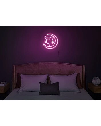 Cat Sailor Moon LED Neon Wall Sign