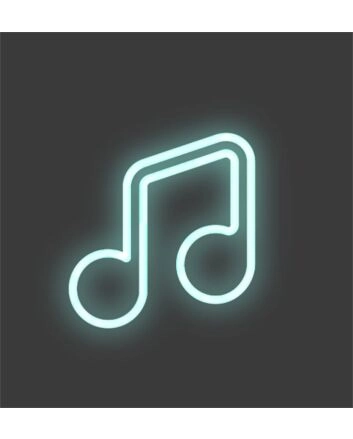 Elevate Your Space: Mini Musical Note LED Neon Sign for Home Decor, Trendy Bars, and Music-Themed Parties