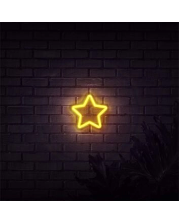 Brighten Your Festivities: Neon Christmas Star Sketch and Etch Us for Home, Office, and Holiday Celebrations.