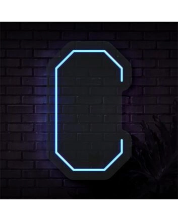 Brighten Your Space: Personalized Initial Letter C LED Neon Sign – Perfect for Bars, Offices, and Special Occasions