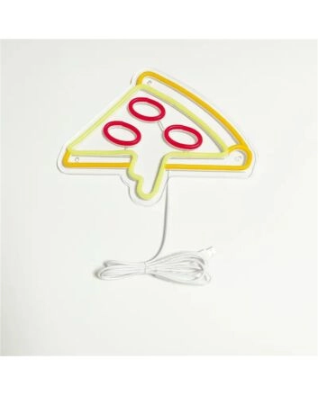 Brighten Up Your Kitchen, Bar, or Restaurant Ambiance with the Pizza LED Neon Sign.