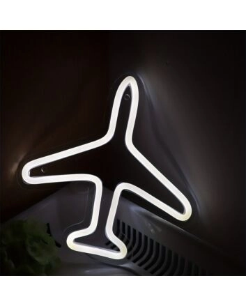 Brighten Up Your Home, Office, or Storefront with the Versatile Plane Wall LED Neon Sign