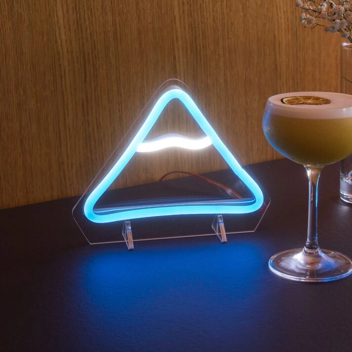 Brighten Your Space: Snowy Mountain Mini LED Neon Sign for Home Decor, Office Charm, and Vibrant Party Settings