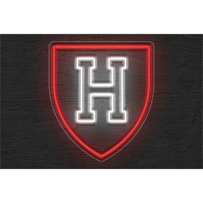 Brighten Your Office, Bar, or Dorm Room with The Harvard Logo LED Neon Sign.