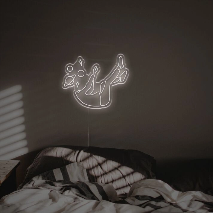 Brighten Up Your Space: Speace Head LED Neon Sign Ideal for Home Decor, Offices, and Trendy Bars.
