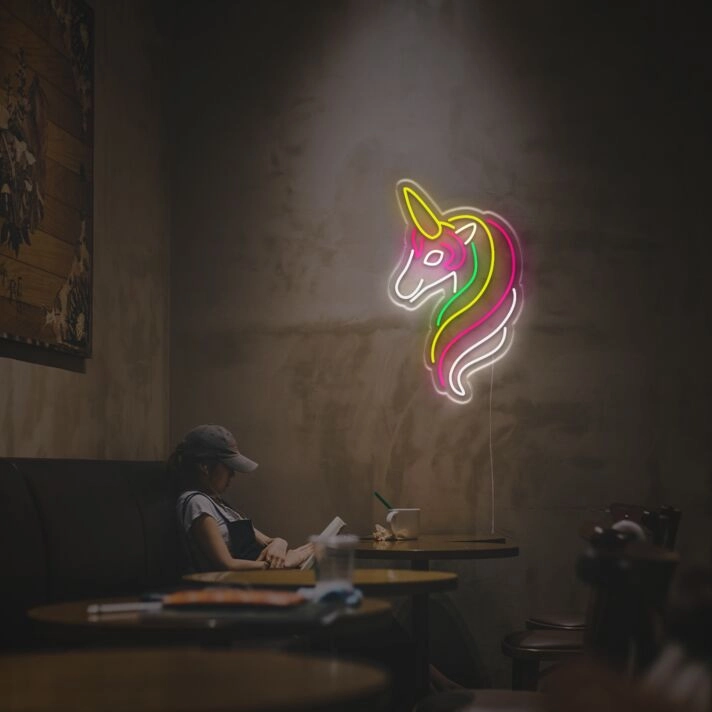Colorful Unnico LED Neon Sign