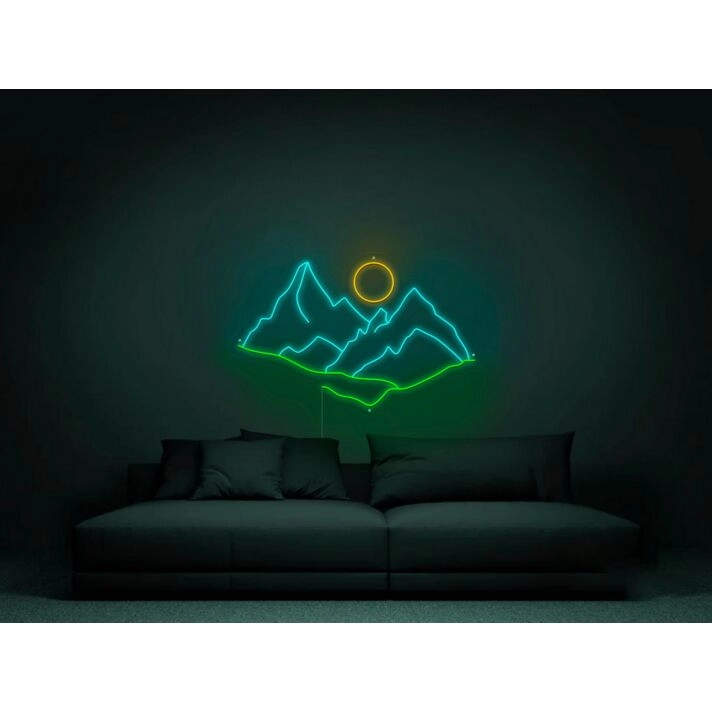 Mountain V2 Neon Sign