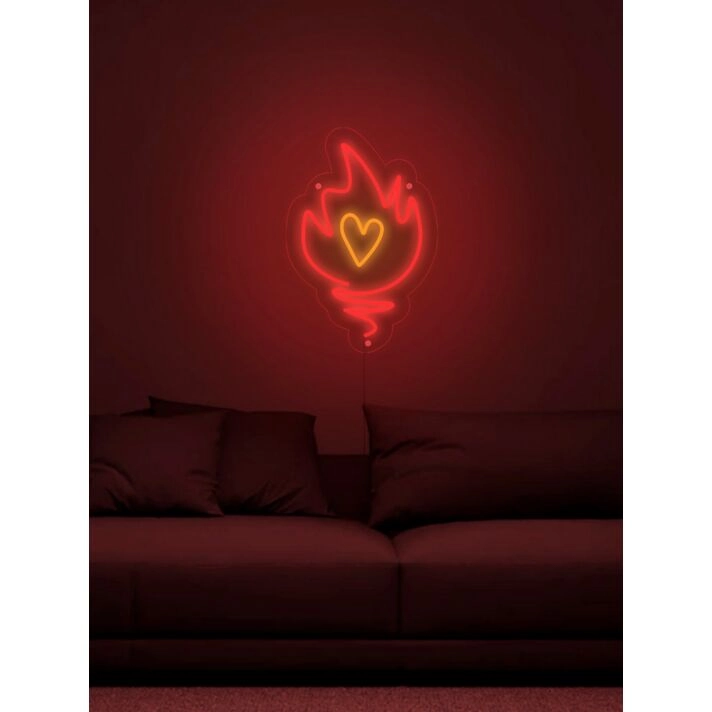 Fire Love Neon Sign