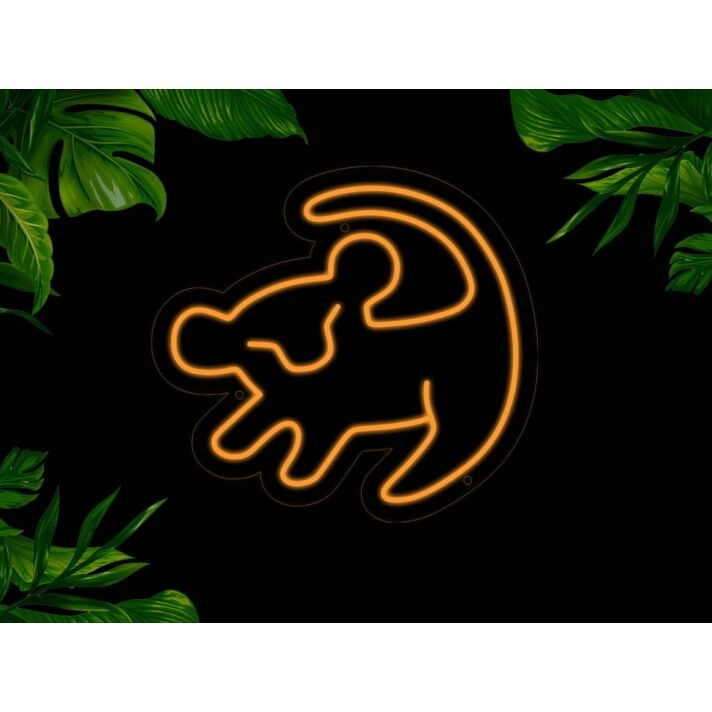 Cartoon Cat Neon Sign