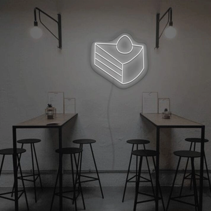 Strawberry Cake Neon Sign