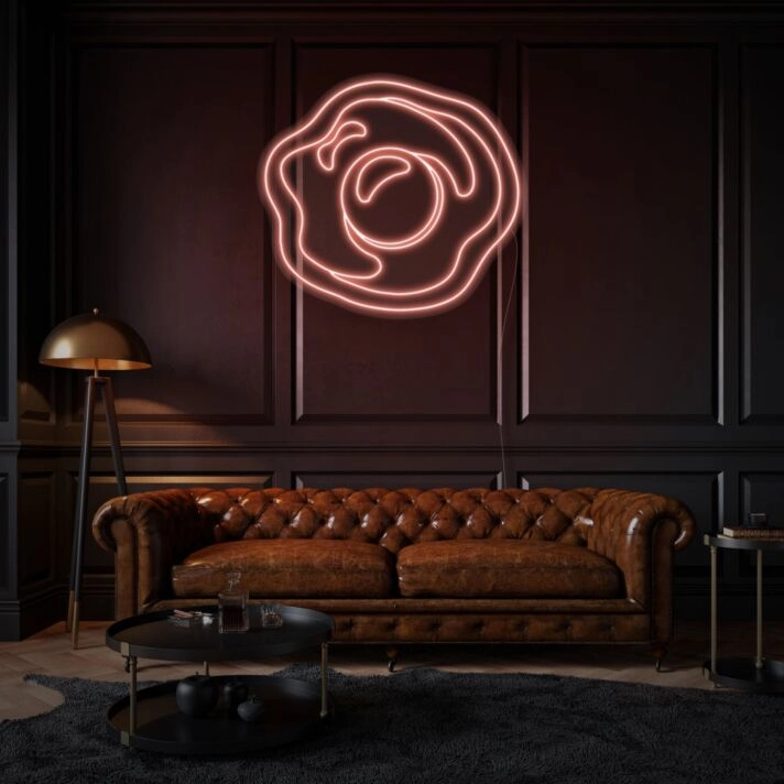 Fried Egg Neon Quirky and Playful Kitchen Decor
