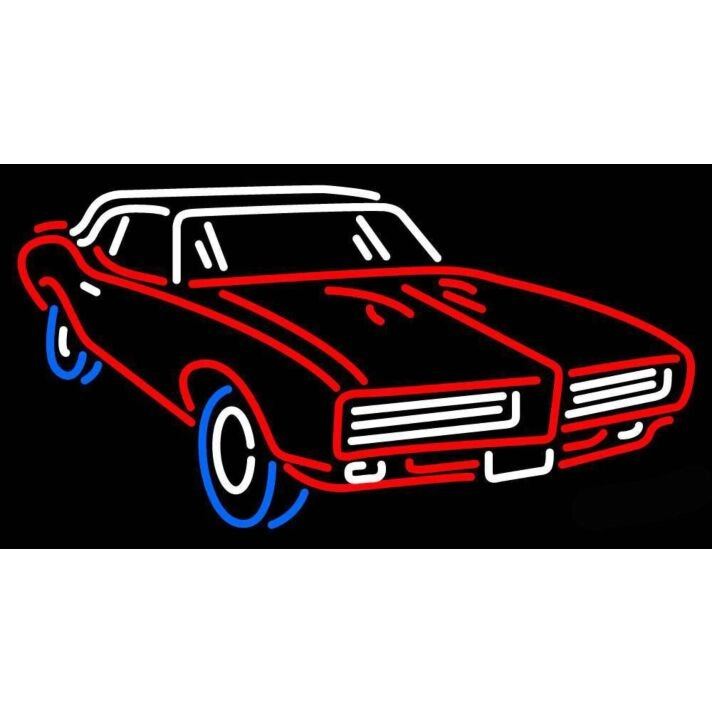 Neon Car Signs Neon Tube Light Wall Decor for Car Enthusiasts