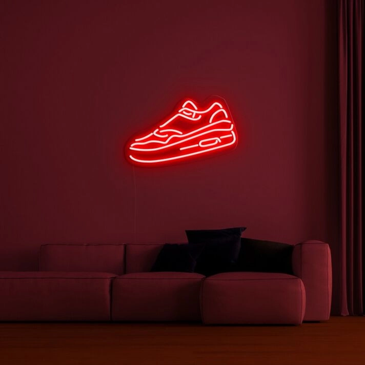 Sneaker Neon Sign for Shoe Shops
