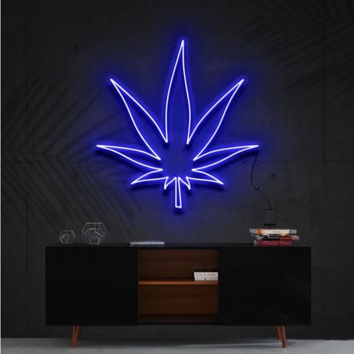 Plant Based Neon Sign for Nature and Lifestyle Decor