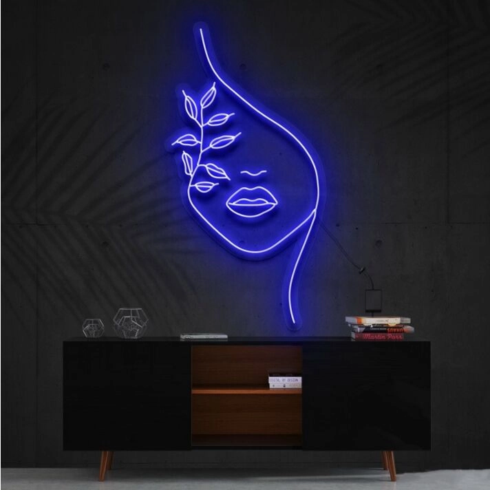 Mother Nature Neon Sign for Nature Themed Decor