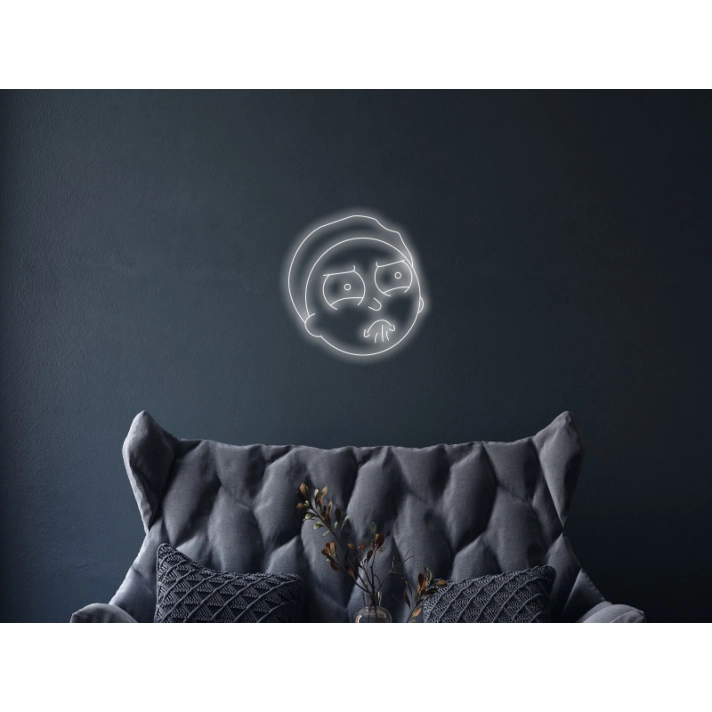 Morty Neon Sign for Rick and Morty Fans