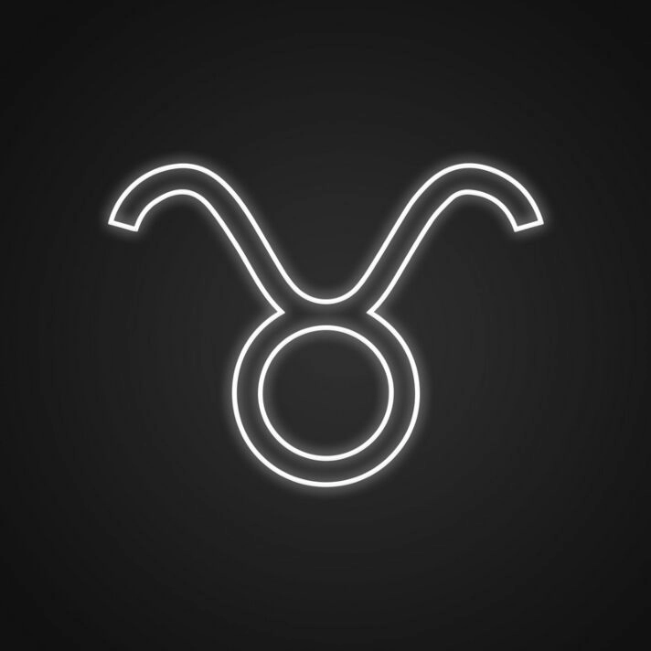Taurus Neon Sign for Horoscope Enthusiasts