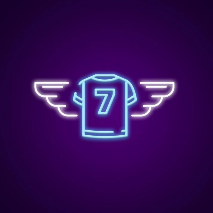 Jersey Neon Sign for Sports Enthusiasts