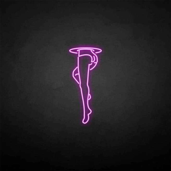 Thigh' neon sign
