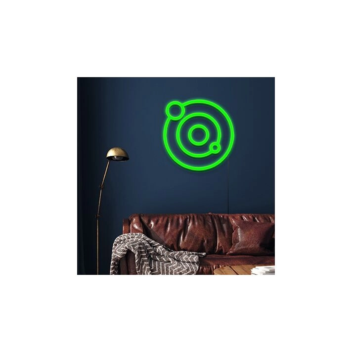 Planets Neon Sign for Space Lovers