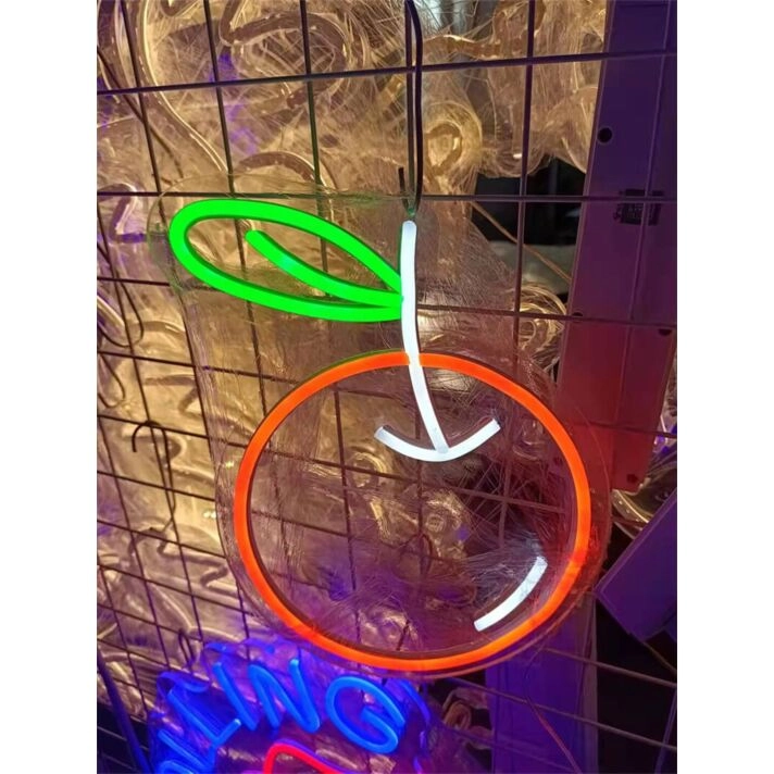 Brighten Up Your Space: Apple LED Neon Sign for Home Decor, Offices, Stores, Bars, and Festive Celebrations