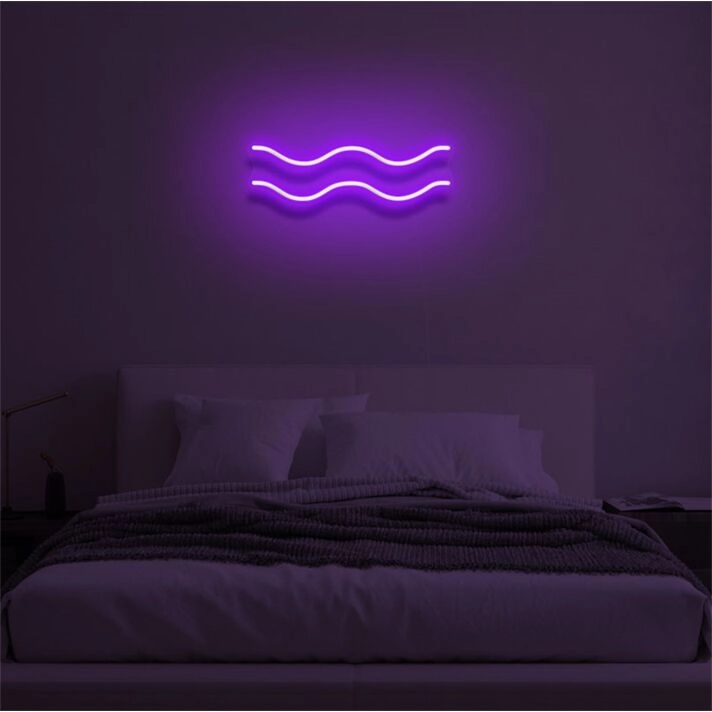Bring the Stars to Your Space: Aquarius LED Neon Sign for Bars, Home Decor, and Celestial-Themed Events.