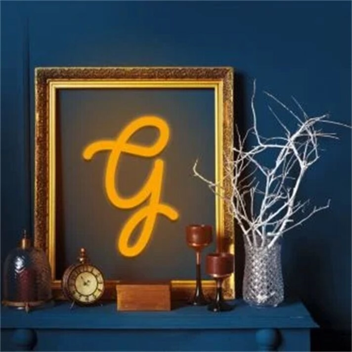 Brighten Your Special Celebrations and Spaces: Customized LED Neon Light Letter G Birthday LED Neon Sign for Weddings, Birthdays, and Stylish Home Décor
