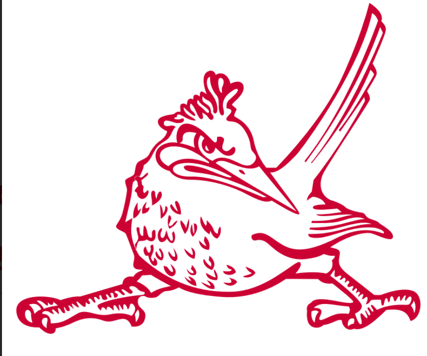 Original red Ridgerunner line artwork